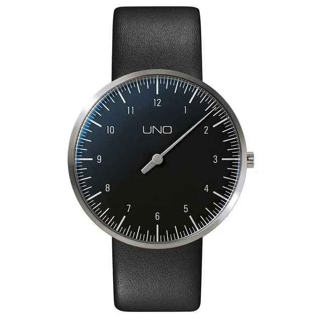 Botta UNO one hand 12-hour Swiss quartz watch with 40mm titanium case #559090 kol saati