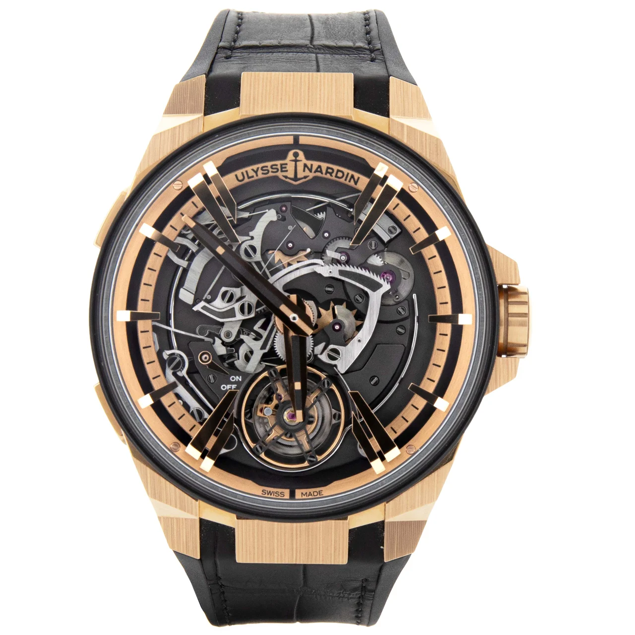 Ulysse Nardin Hourstriker 700-01124 45 mm kol saati