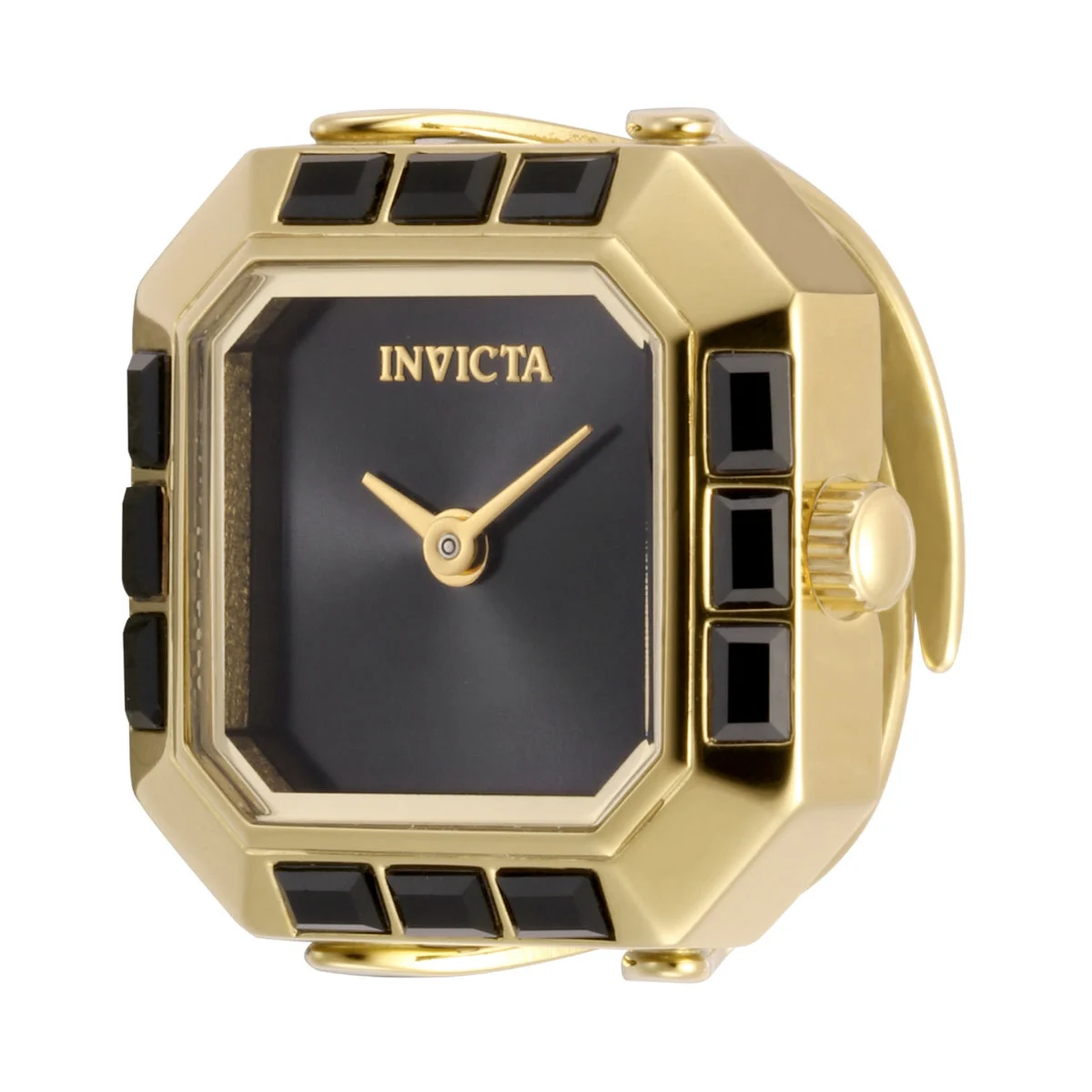 Invicta Mini Angel Ring Watch - 21.5mm. Gold (49584) kol saati