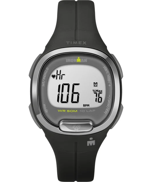 Timex Ironman HeartFIT™ Transit+ 33mm Resin Strap Activity and Heart Rate Watch TW5M40500 