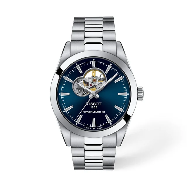 Tissot Gentleman Open Heart 40mm T1274071104101 kol saati