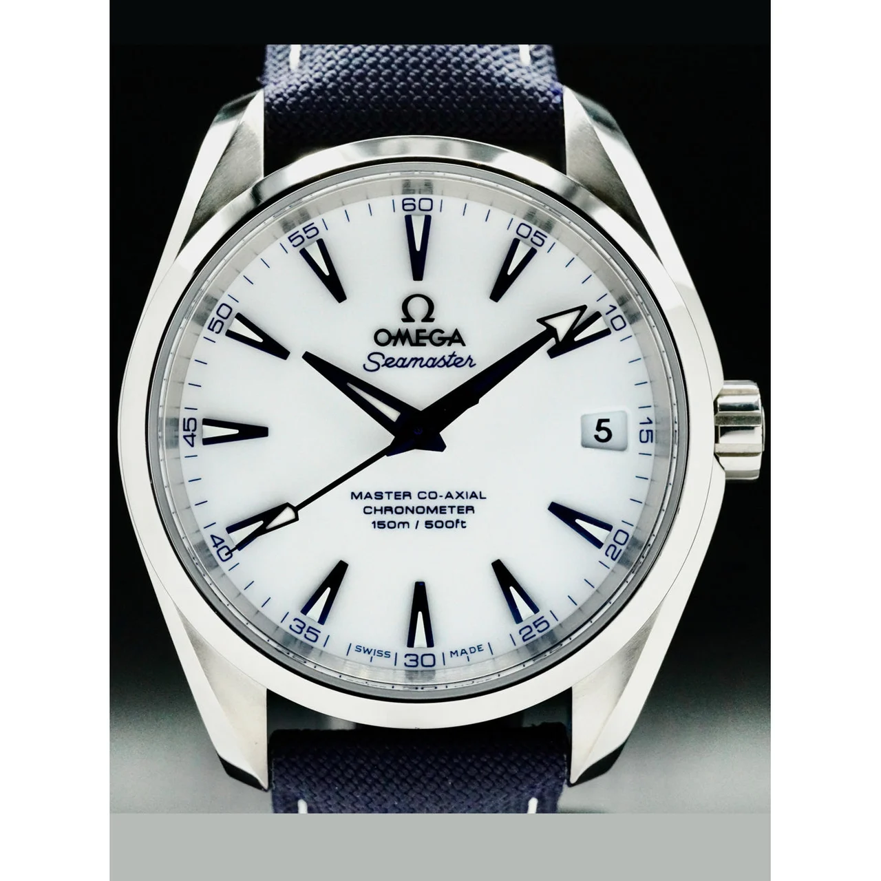 Swatch Omega 231.92.39.21.04.001 Seamaster Aqua Terra 210000061468 38.5 mm kol saati