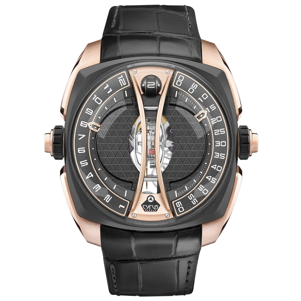 Cyrus Klepcys Vertical Tourbillon 539.505.GD.A kol saati