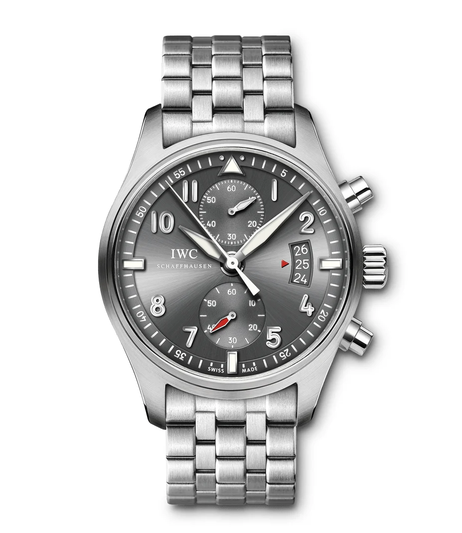 IWC Pilots Watch Spitfire Chronograph IW387804 43 mm kol saati