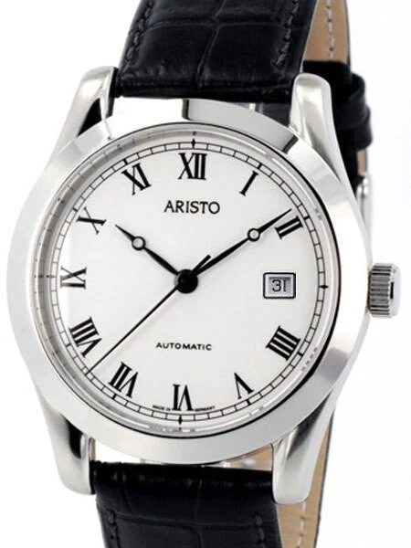 Aristo Classic Style Swiss ETA 2824-2 Automatic Dress Watch 4H69 kol saati