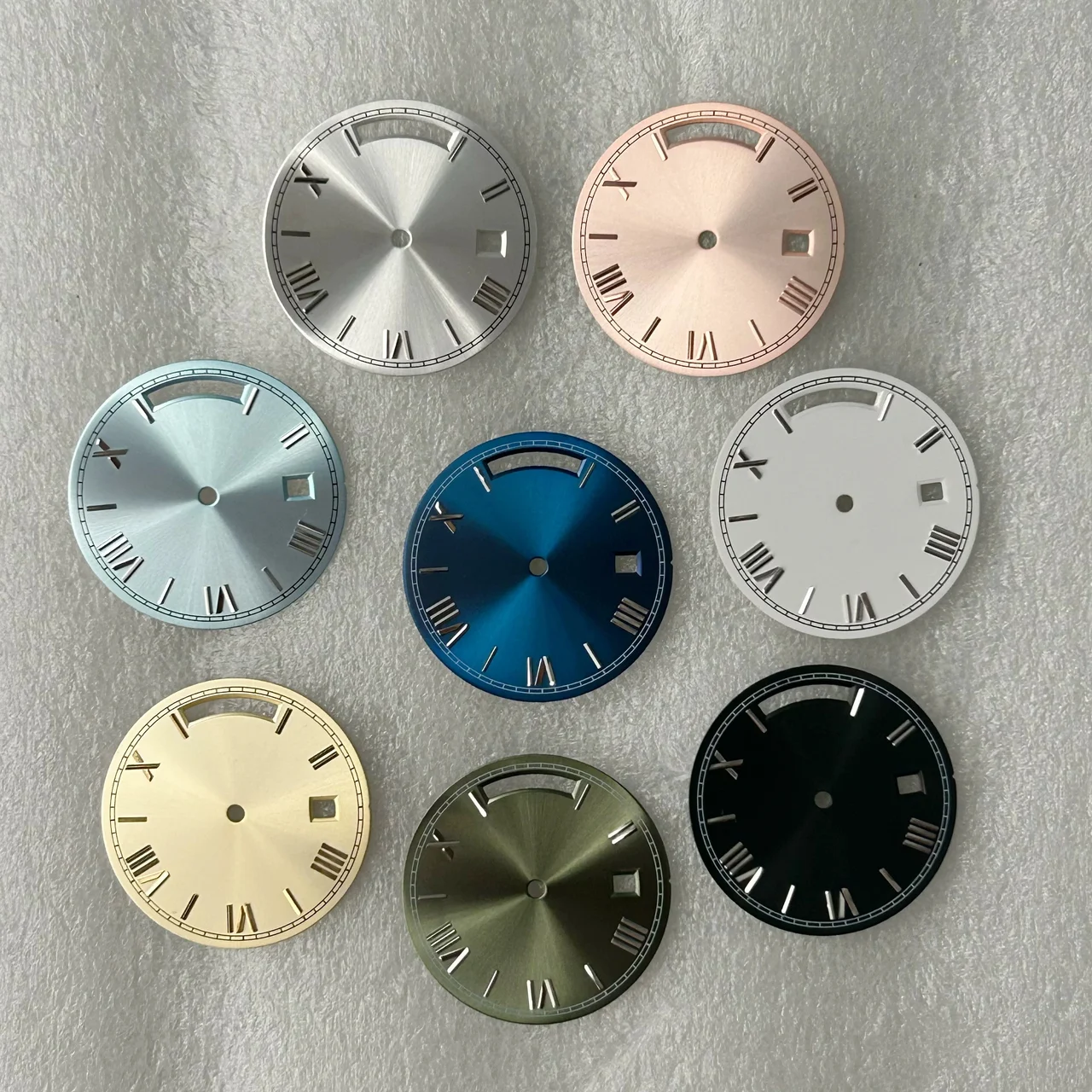 Tandorio New 8285 dial Roman no luminous diameter 31mm for Miyota 8285 Automatic Movement 6048942329477 31 mm kol saati