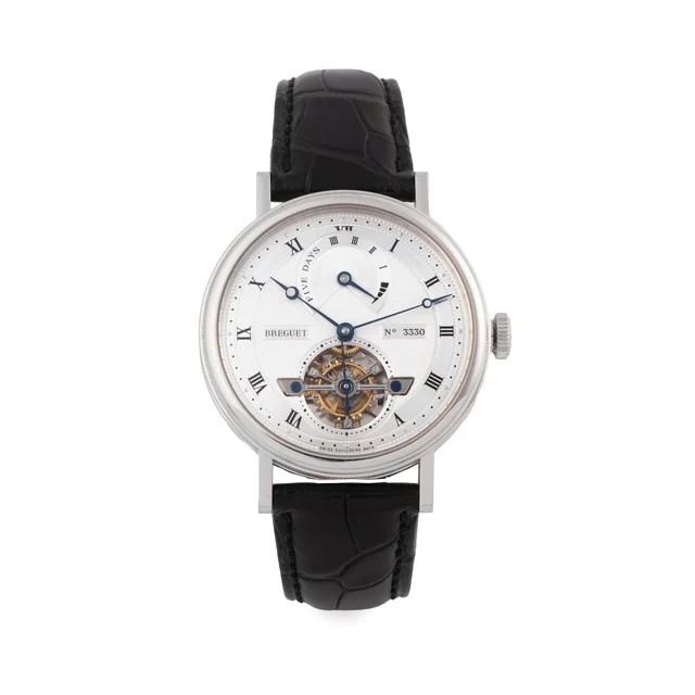 Breguet BREGUET, REF. 5317, 5 DAYS POWER RESERVE TOURBILLON A very fine and attractive, se