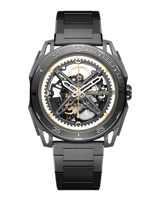 CIGA Design CD.Falcon.Carbon kol saati
