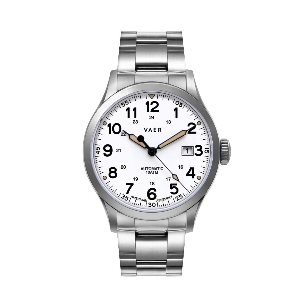Vaer A5-FW-QRFKMBLK-QRNYKHA 40 mm kol saati