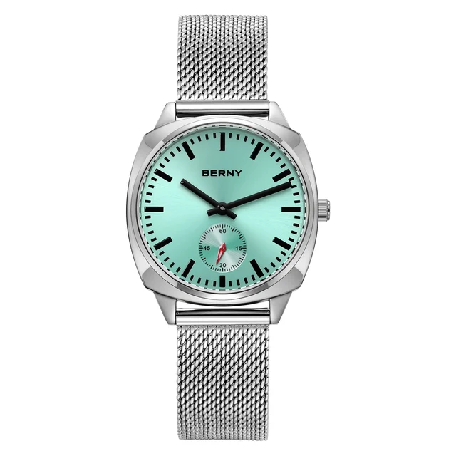 BERNY Women Quartz Square Watch-2715L 2715L-LB kol saati