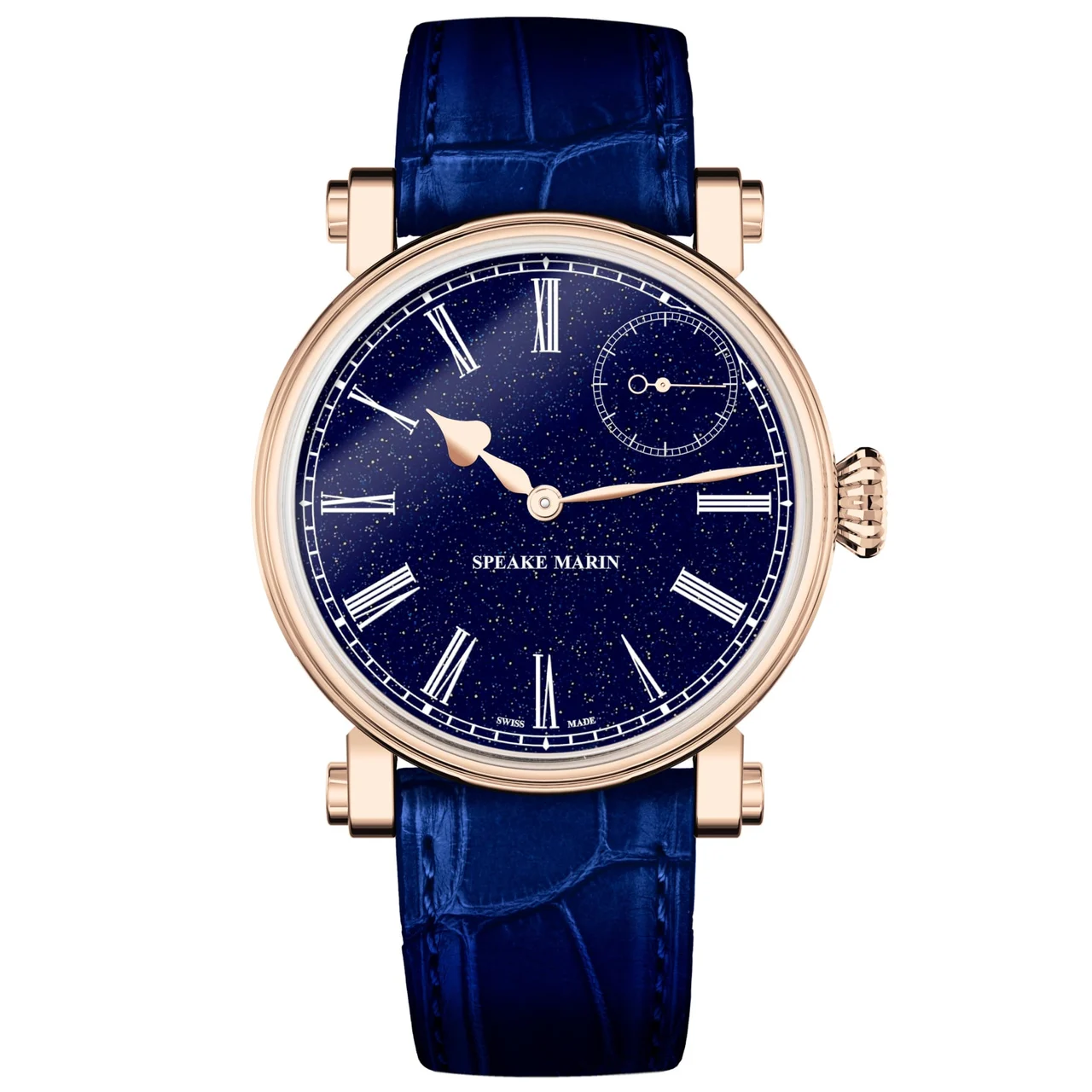 Speake-Marin Speake Marin Resilience Midnight Red Gold 38mm 423802610 38 mm kol saati