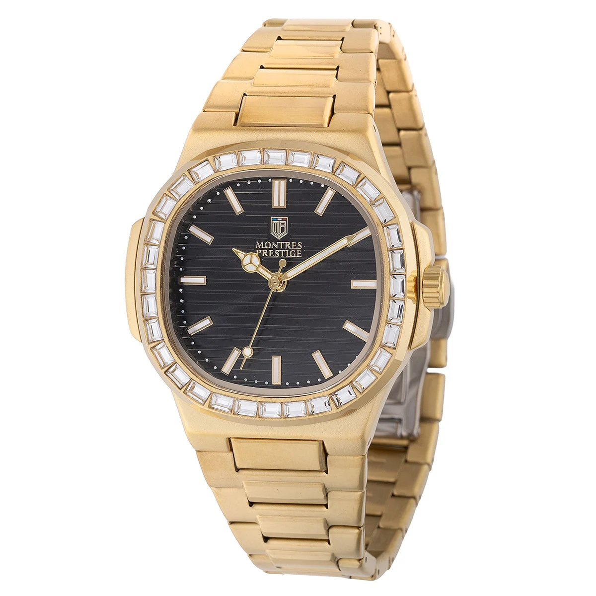 Montres Prestige Open Box Watch - 40mm, Gold (AIC-MPW-0324) 40 mm kol saati