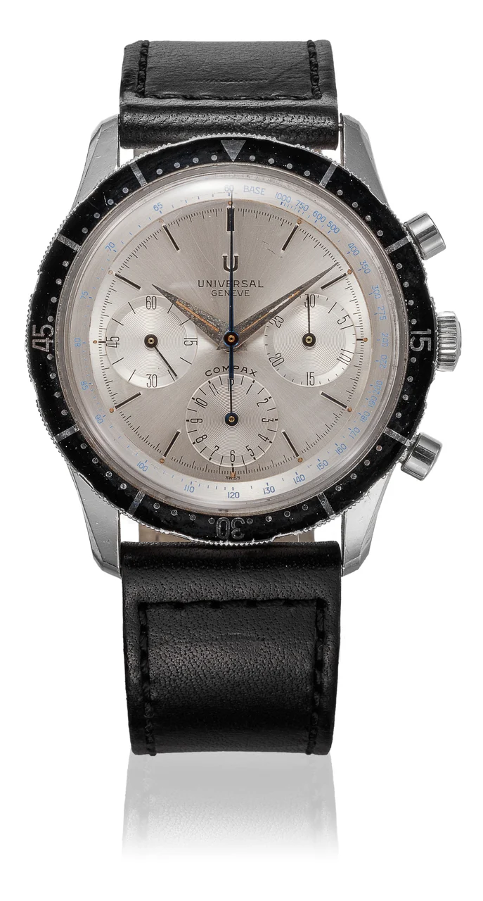 Universal Geneve Reference 22703-1 “compax”, Stainless Steel, Chronograph kol saati
