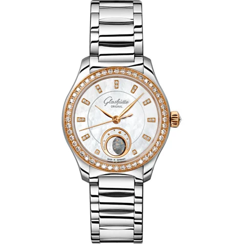 Glashutte Original Glashütte Original 1-35-14-01-16-14 Serenade Luna kol saati