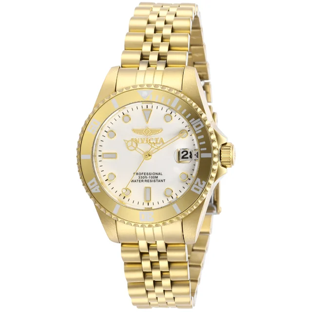 Invicta Pro Diver Watch - 34mm, Gold (ZG-29192) kol saati