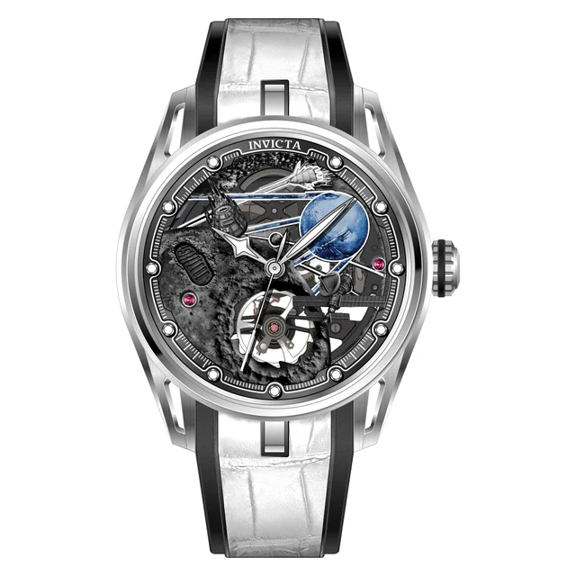 Invicta Celestial Automaticl Watch - 44.5mm, White with Interchangeable Strap (70140) kol 