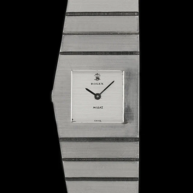 Rolex King Midas ref.9630 1st series White Gold from 1963 kol saati