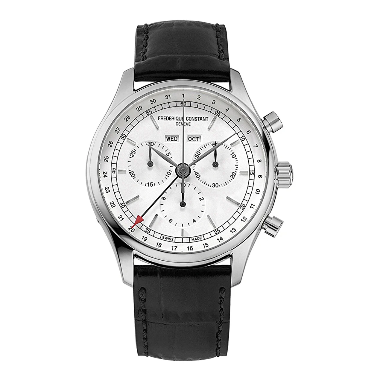 Frederique Constant Quartz Chronograph (New) FC-296SW5B6 40 mm kol saati