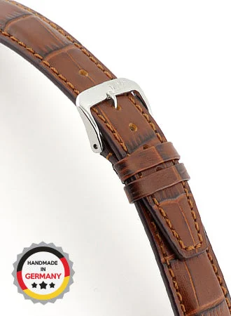 RIOS Grained Leather Dallas - Mahogany - Alligator Grained 5605/RI kol saati