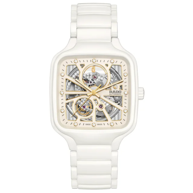 Rado True Square Automatic Open Heart R27073702 kol saati