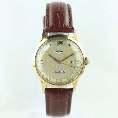 Stowa 3679663-Vintage-Stow 34 mm kol saati