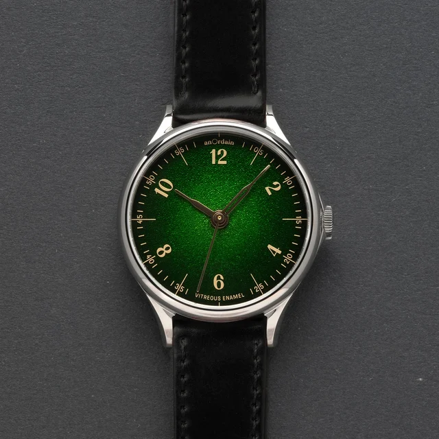 anOrdain Model 1 Green Fumé – all sizes model-1-green-fume kol saati