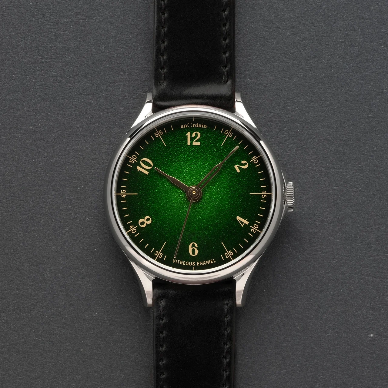 anOrdain Model 1 Green Fumé – all sizes model-1-green-fume kol saati