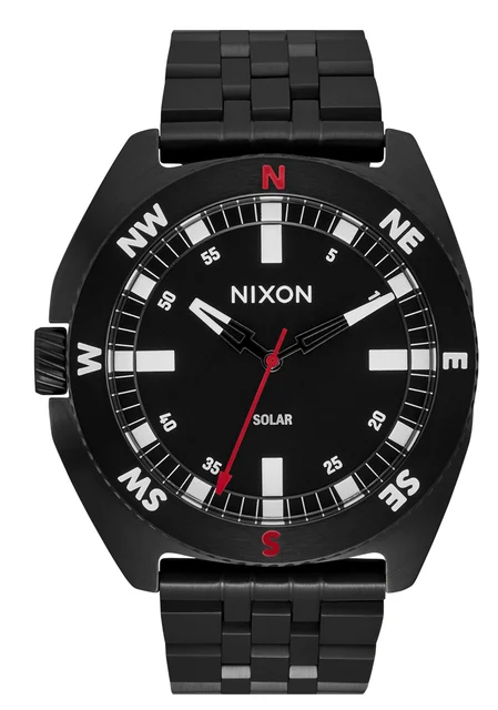 Nixon US Oco 44 - Black / Black A1462-004-00 kol saati