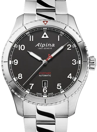 ALPINA Startimer Pilot AL-525BW4S26B/ALP 41 mm kol saati