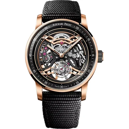 Audemars Piguet Selfwinding Flying Tourbillon Openworked 26601NR.OO.D002KB.01 41 mm kol saati