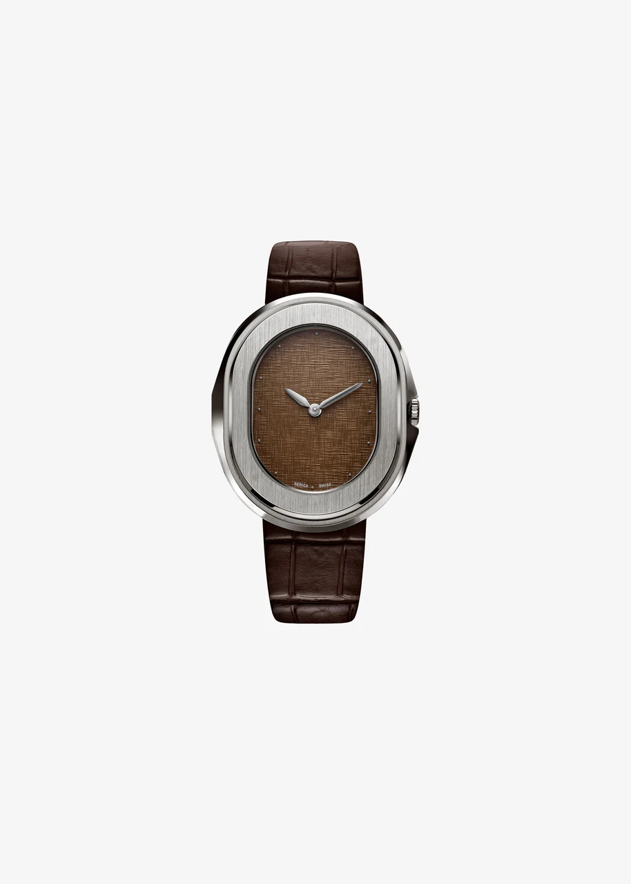 Serica Watches Parade Lin - Réf. 1174-3 1174-TABAC-STD kol saati