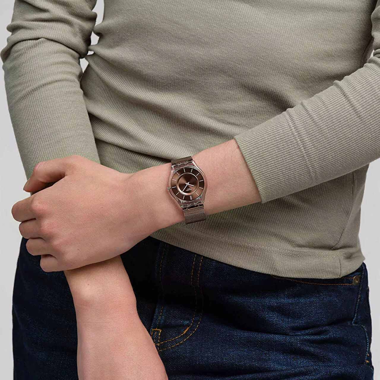 Swatch SS08K121M 34 mm kol saati