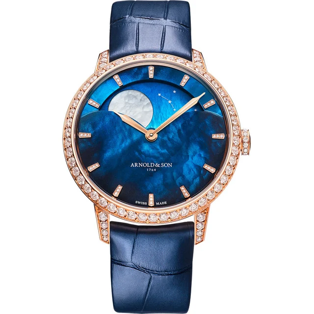 Arnold & Son Perpetual Moon 38 Gold 1GLMR.U01A.C206A kol saati