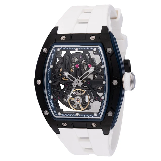 Invicta Rally Orberus Automatic Watch w/ Skeleton Dial - 44mm. White (49030) kol saati