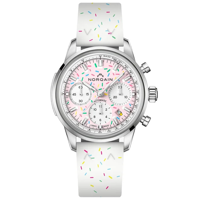 Norqain Freedom Chrono Enjoy Life "Sprinkles" 40mm N2201.19S04.K01.R01 kol saati