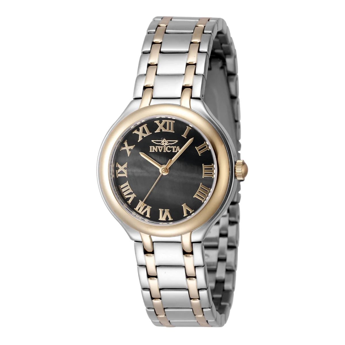 Invicta Wildflower Watch w/ Mother of Pearl Dial - 32mm, Gold, Steel (48233) 32 mm kol saati