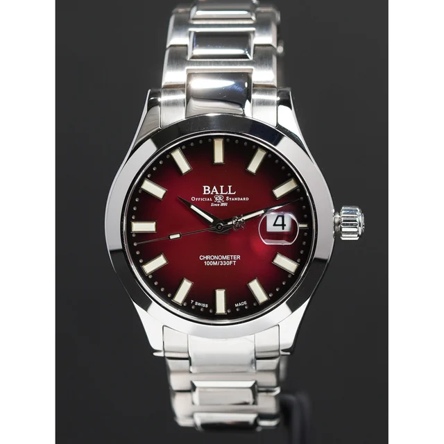 Ball Engineer III Marvelight Chronometer Burgundy Red 40Mm NM9026C-S27C-RD 210009N30237 ko