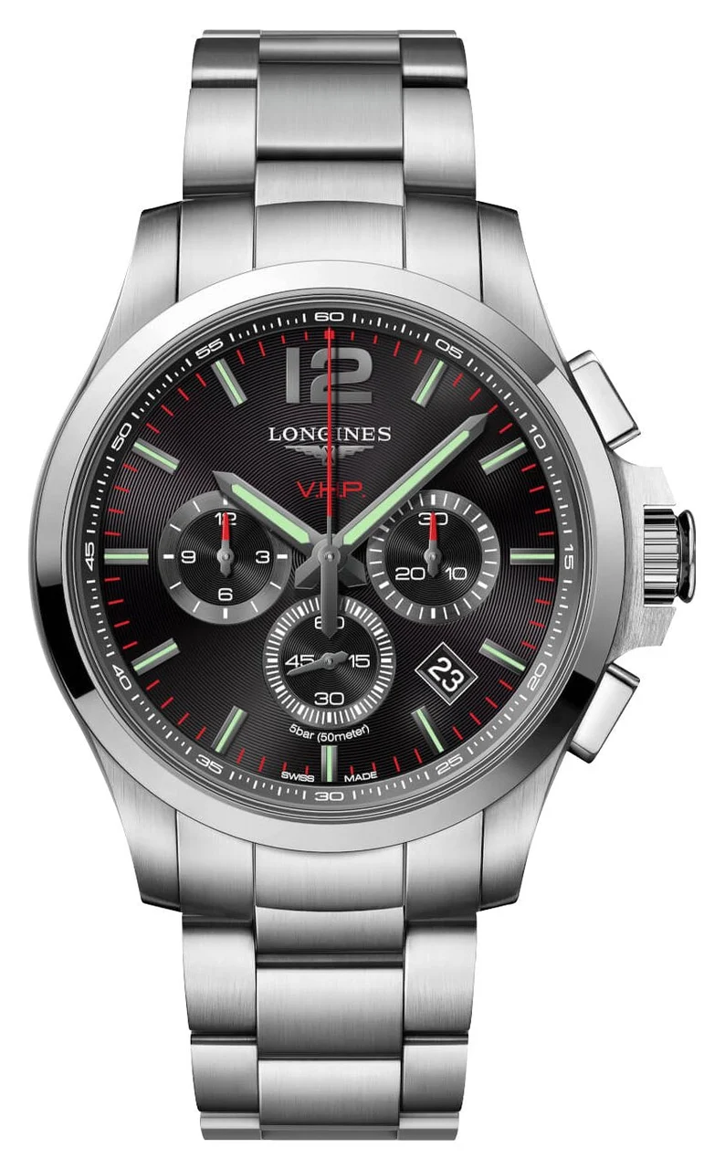 Longines Conquest V.h.p. L37274566 44 mm kol saati