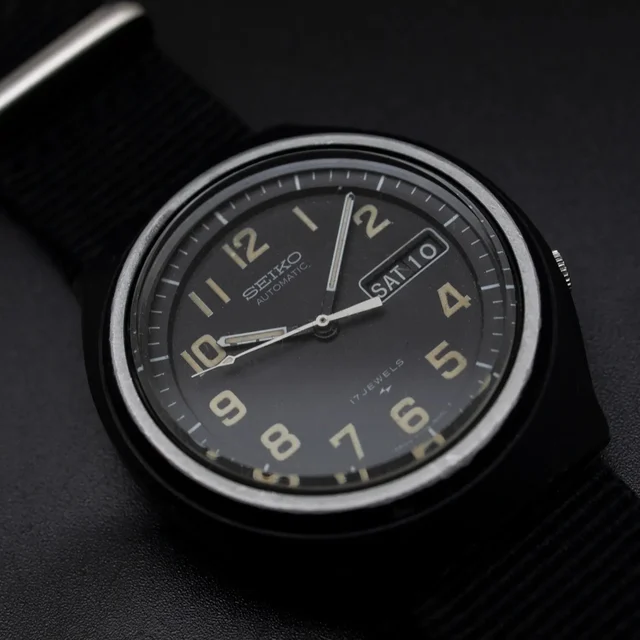 Seiko Military, Ref. 7009-9000, Cal. 7009, Men’s Automatic, 1978 kol saati