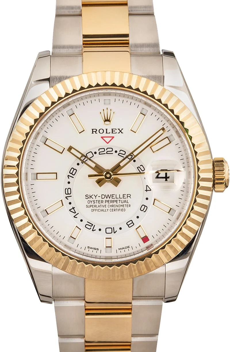 Rolex Sky-Dweller 326933 White Dial 326933WSO 42 mm kol saati