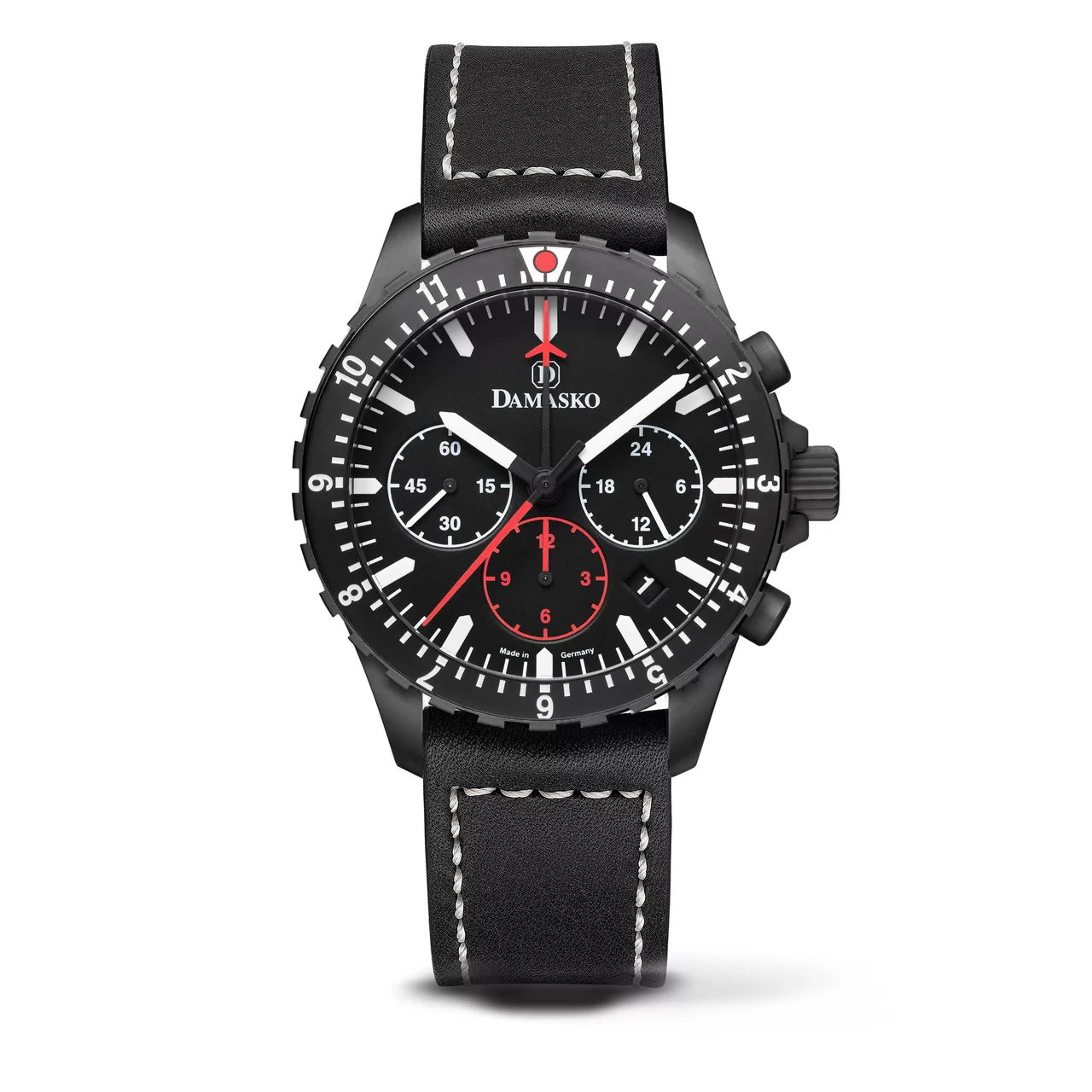 Damasko DC86-BLACK-RED DAMASKO-DC86-BLACK-RED 42 mm kol saati