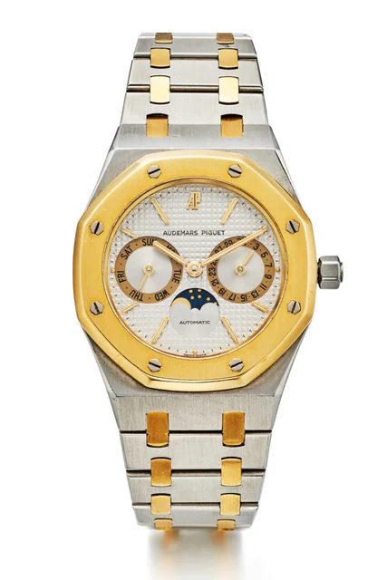 Audemars Piguet AUDEMARS PIGUET REF 25994, ROYAL OAK MOON PHASE STEEL AND GOLD kol saati