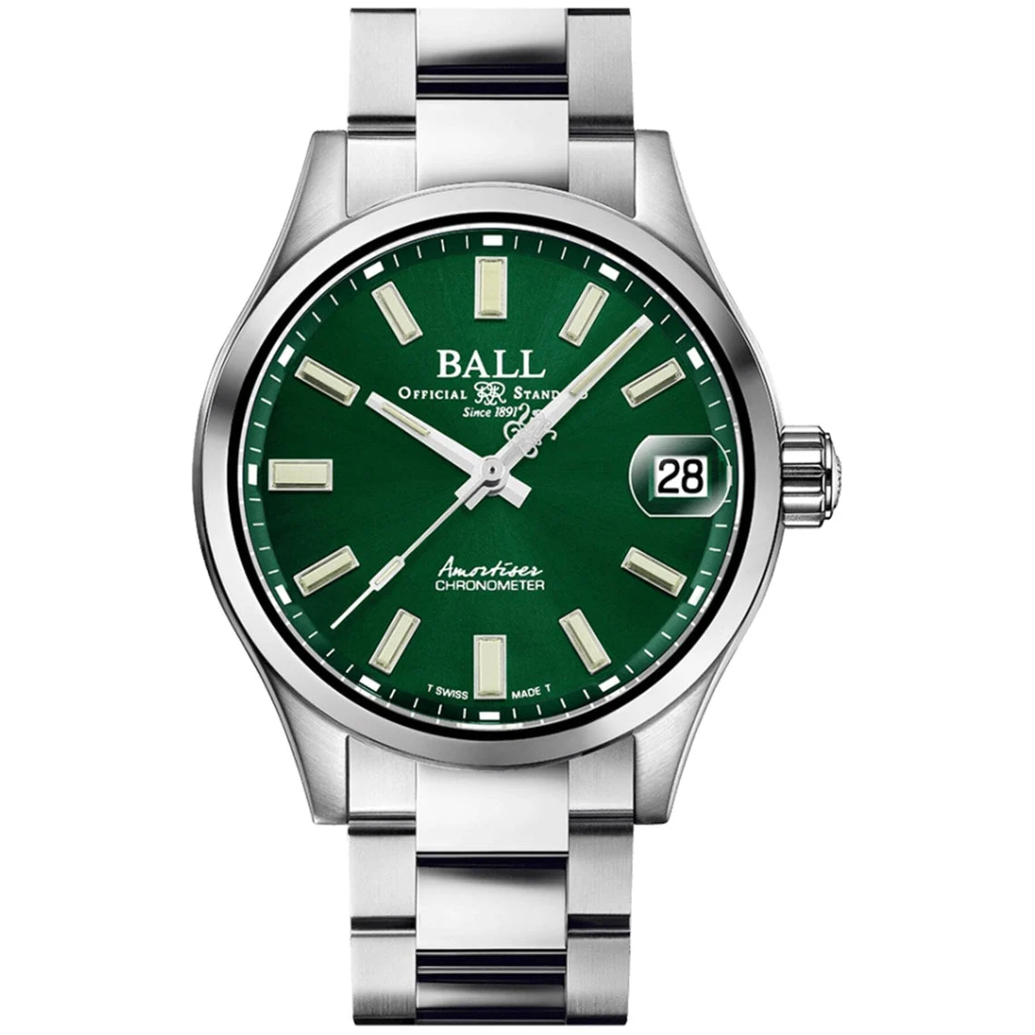 Ball Engineer Master II Endurance 1917 45mm Green Dial NM3500C-S2C-GR 45 mm kol saati