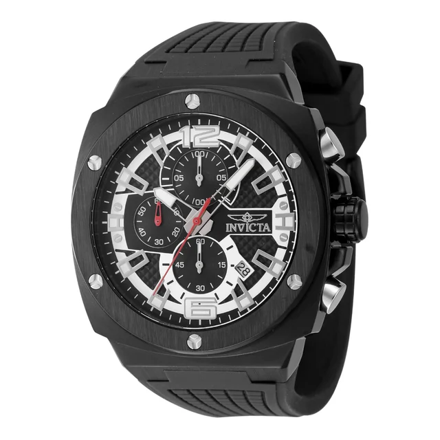 Invicta Open Box Racing Watch - 47mm, Black (AIC-48164) kol saati