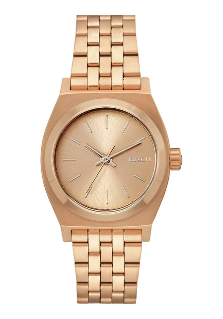 Nixon US Medium Time Teller - All Rose Gold A1130-897-00 kol saati