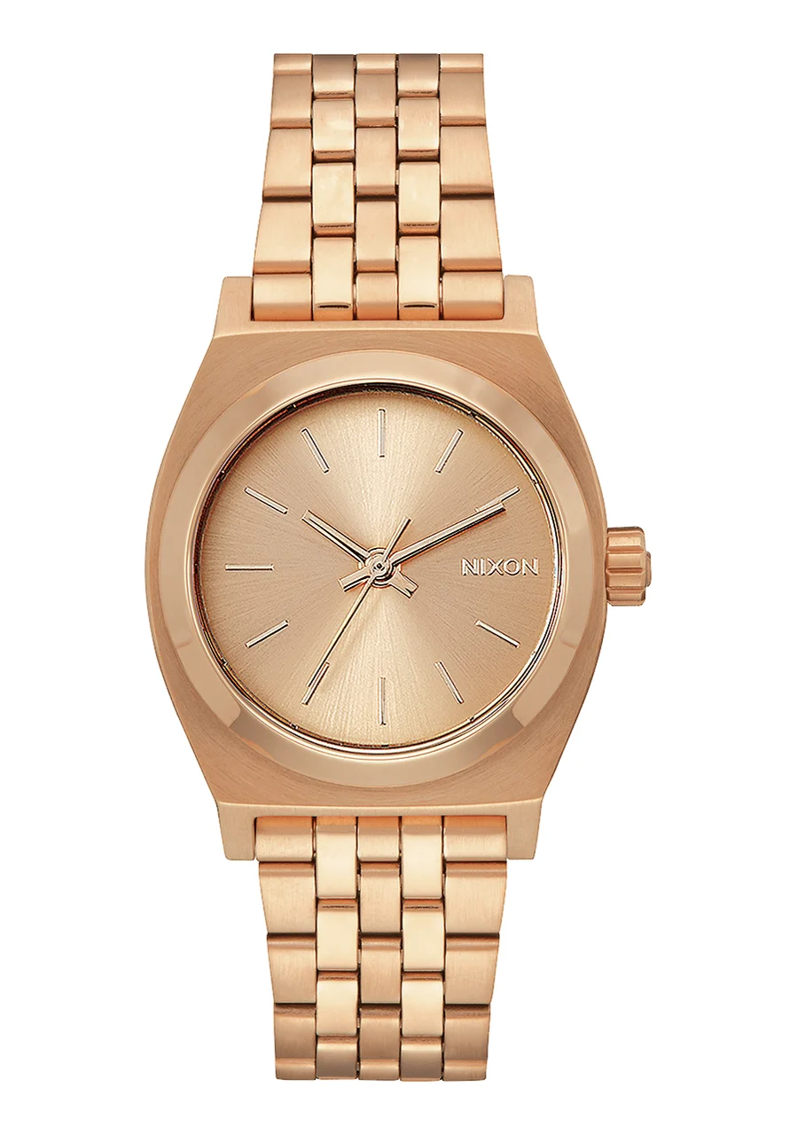 Nixon US Medium Time Teller - All Rose Gold A1130-897-00 31 mm kol saati