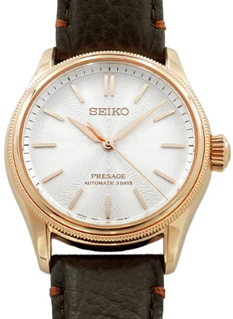 Seiko Presage x Tomioka Silk Classic Series Rose Gold - Ltd Ed 500pcs Ref. HCC010J HCC010J