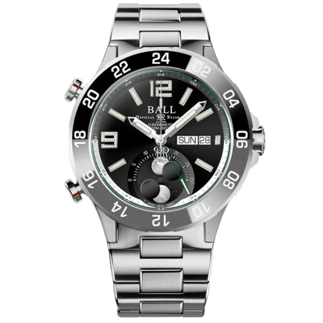 Ball Roadmaster Marine GMT Moon Phase DG3220A-S9C-BK kol saati