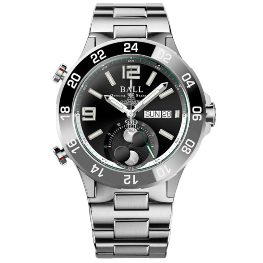 Ball Roadmaster Marine GMT Moon Phase DG3220A-S9C-BK kol saati