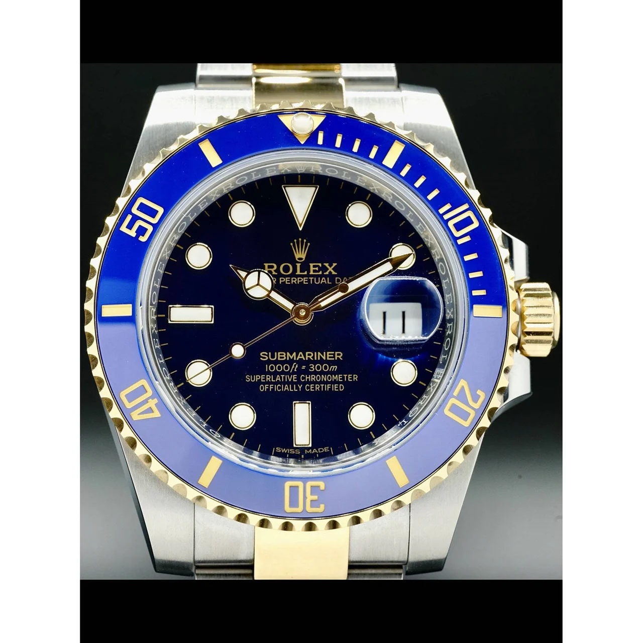 Rolex Submariner Date 116613LB 210000032587 40 mm kol saati